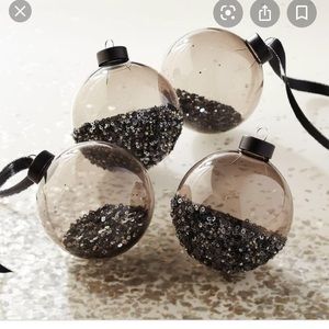 ISO cb2 smoky glass ornaments
